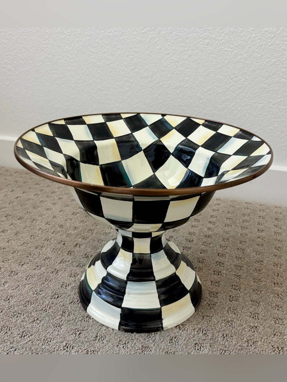 MacKenzie-Childs, Large footed compote